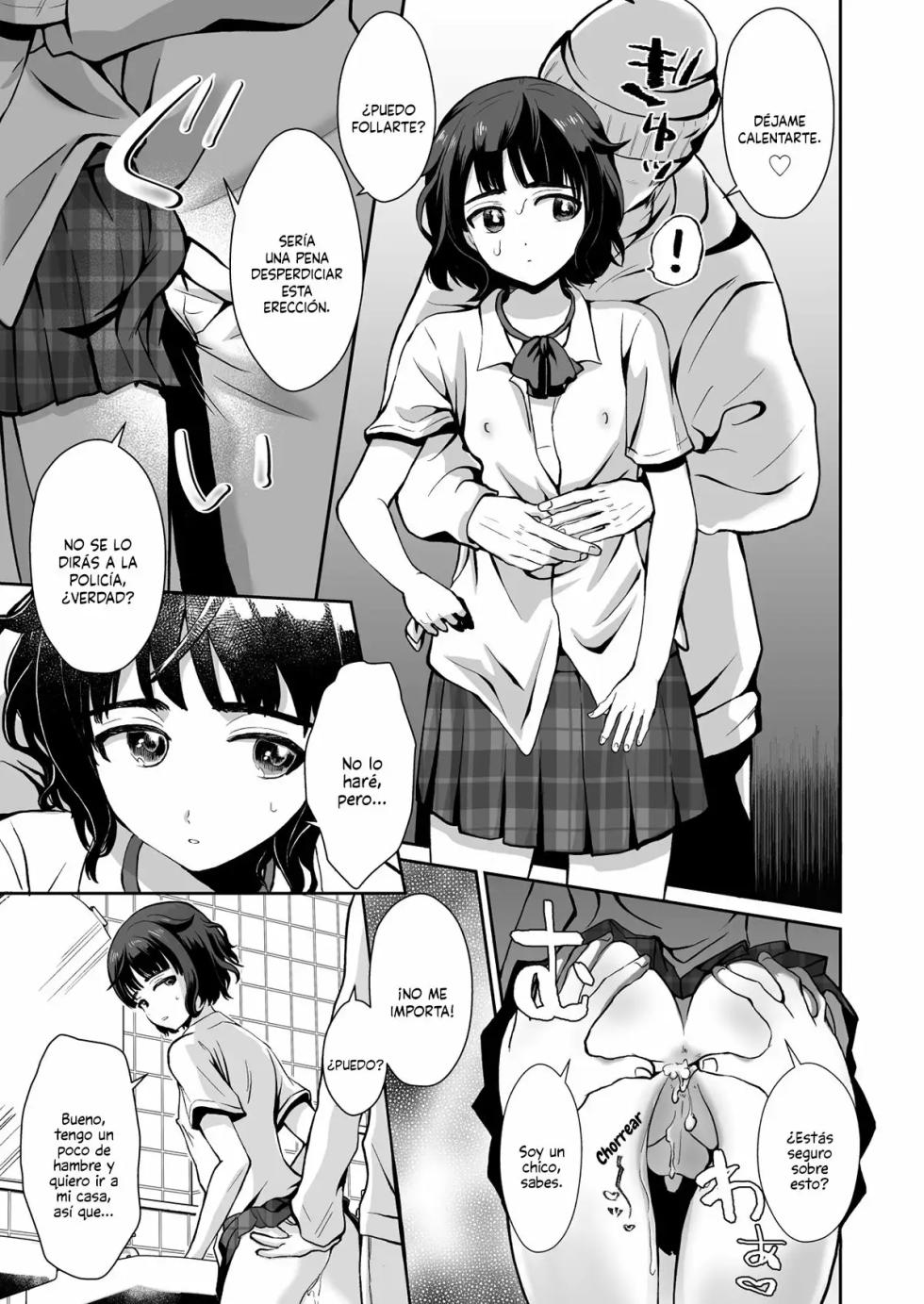 [Kinokko (Taguchi Monyata)] Toilet ni Ittara SeJiru Mamire no Otokonoko ga Taorete Ita no de Toriaezu Irete Mita [Spanish] [Mely Scans] - Page 8