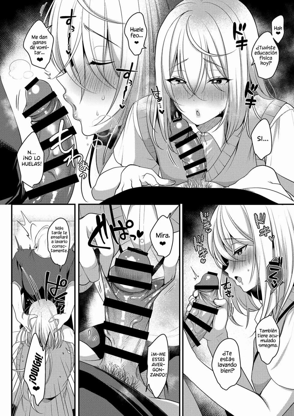 [Kakukonoka (Menoko)] Cool Bijin na Sensei ga Ore ni Dake Amaenbo de Komatte Imas  [Spanish] [Mely Scans] - Page 9