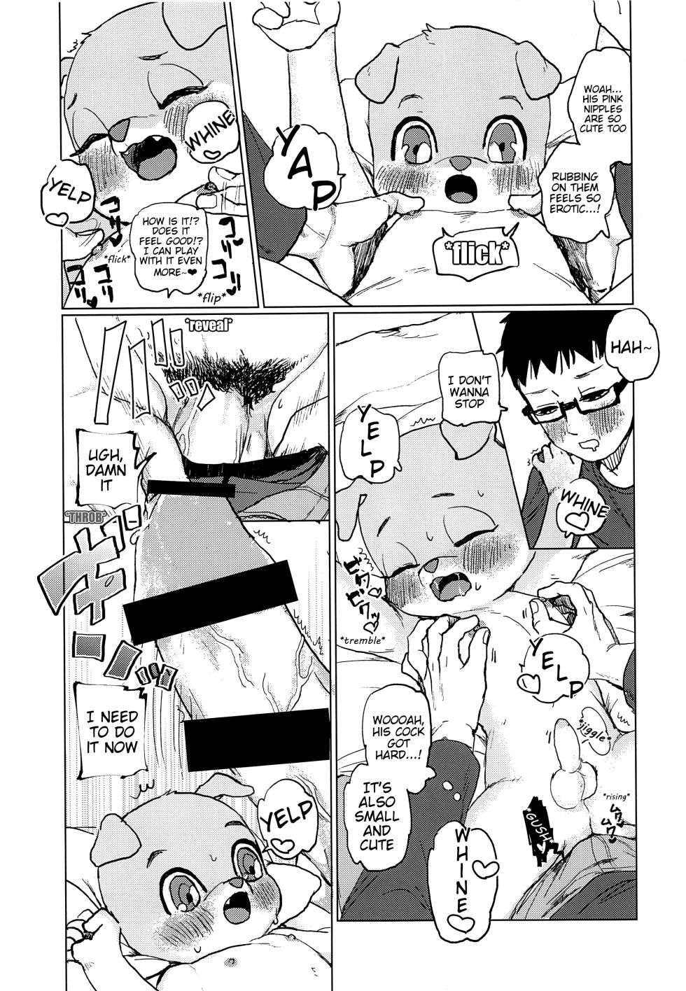 [Amakara (Shouyu to Mirin)] A Pet Robot Exclusively for Kemo Shotacons (Otokonoko ga Ecchi na Koto o Suru Hon) [English] - Page 6