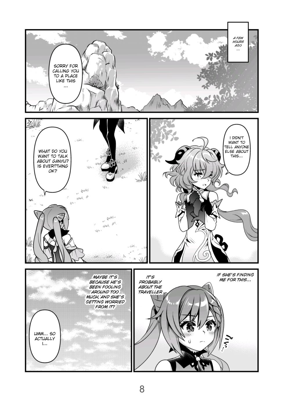 [URAN-FACTORY (URAN)] Koisuru Kirin no Amaama Milk (Genshin Impact) [English] [naetranslates] [Digital] - Page 8