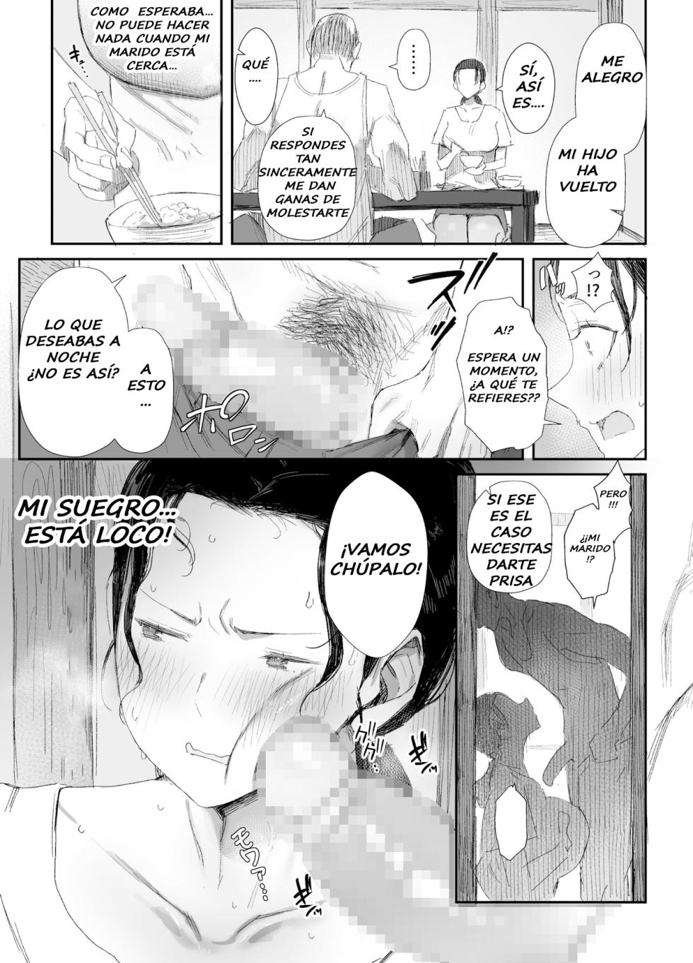 [Dynamic Mom (Onodera)] Inaka ni Sumu Dosukebe Gifu to Kosodate Yome 2 [Spanish] [Pajerosxnx] [Digital] - Page 5