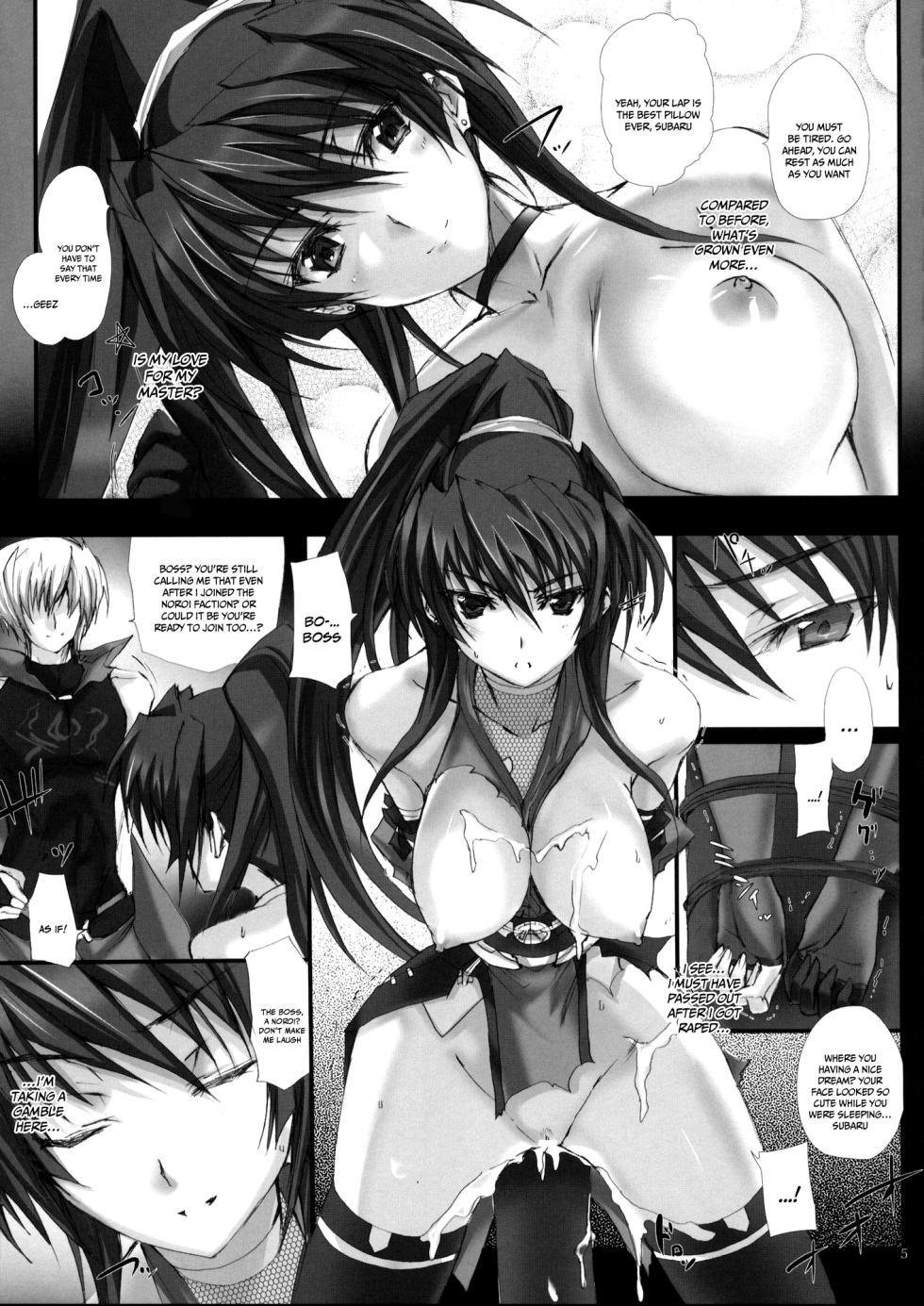 (C80) [Veronica no Ha (Noba)] Toke Ochireru Hyoutou Yugamu Ryuu no Chouai (Beat Blades Haruka) [English] [Doujins.com] - Page 4