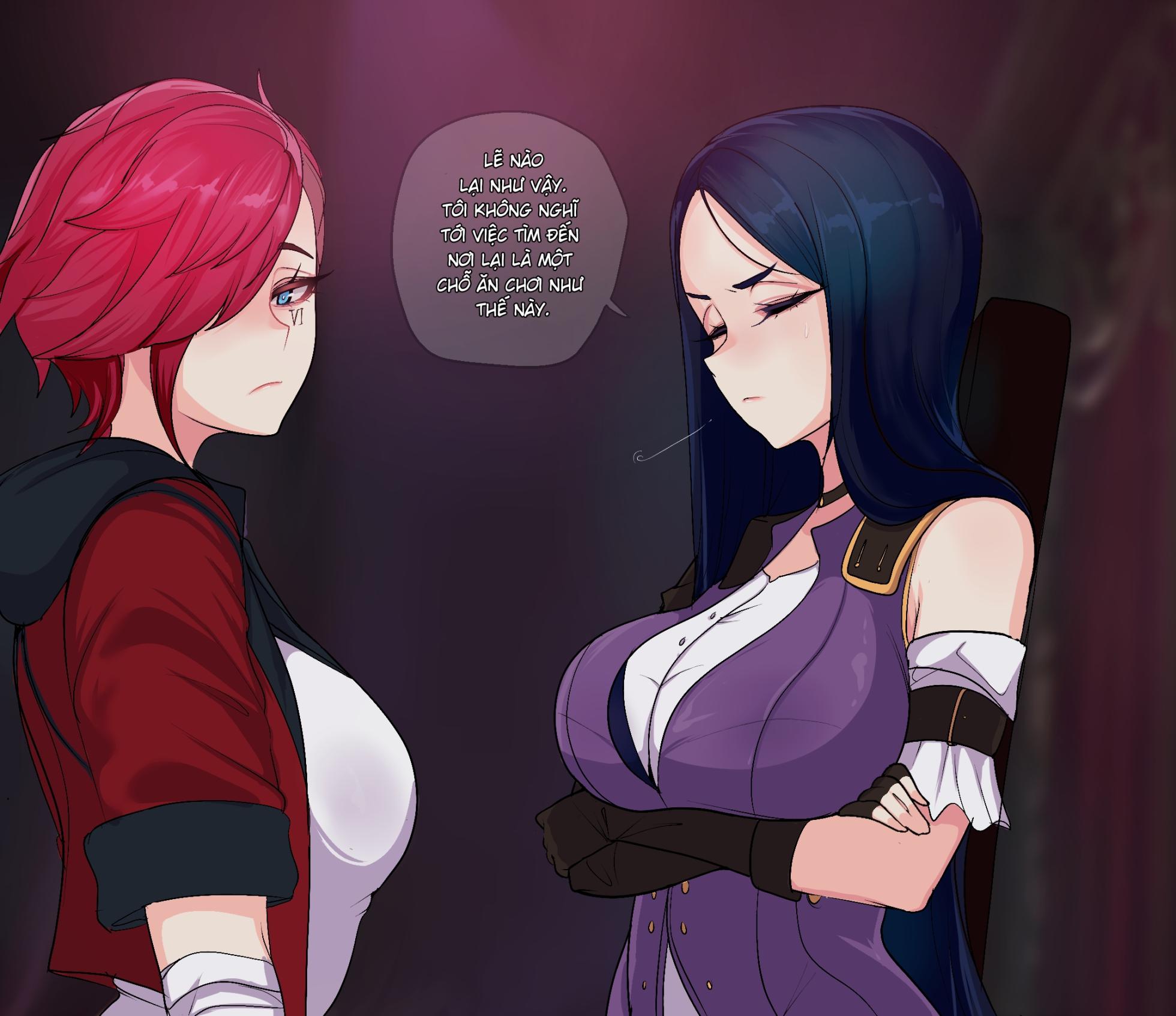 kimtoxic_Arcane_Vi,Caitlyn - Page 2