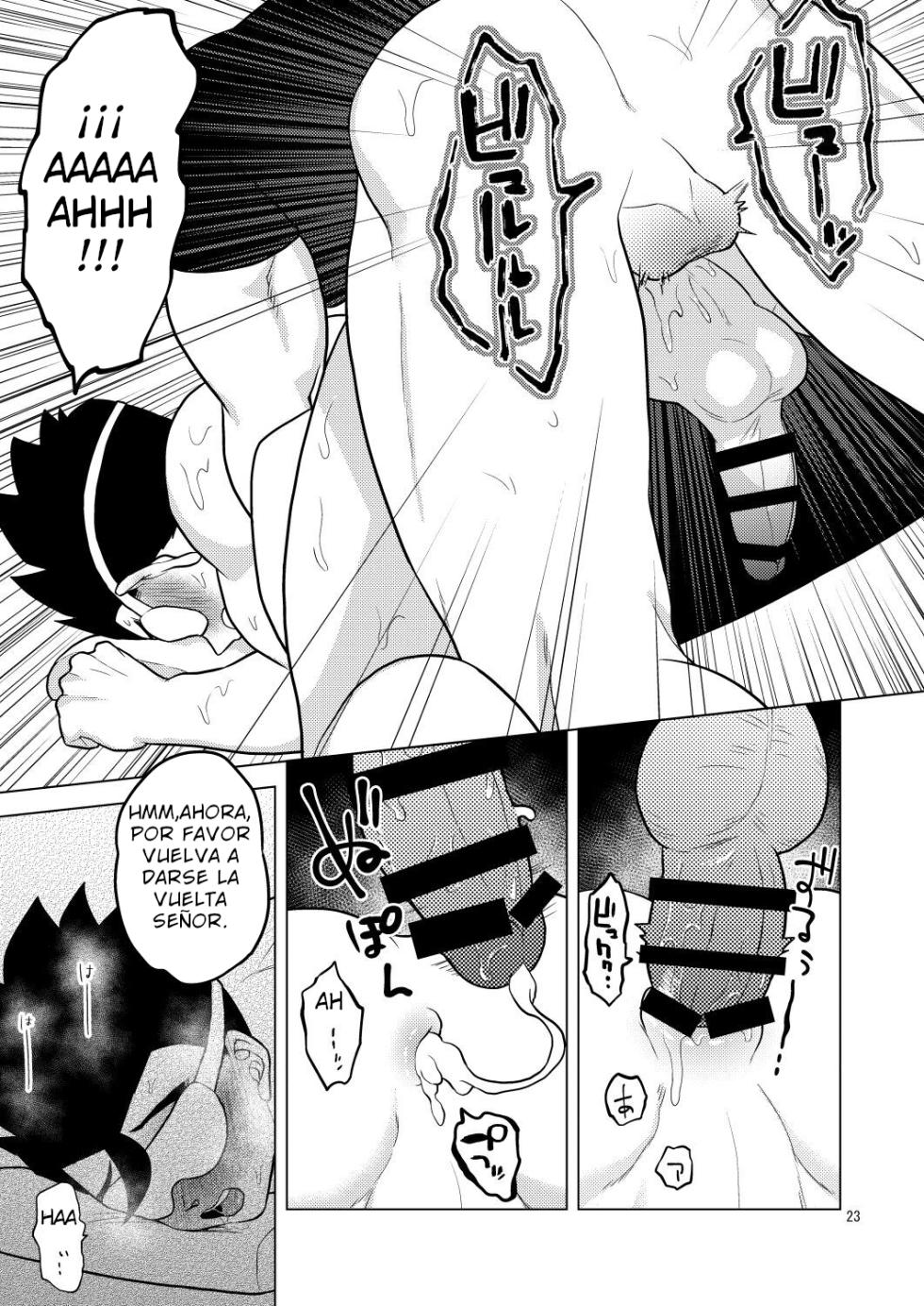 [Tousoku Chokusen Undou (Pain)] Gokuraku e Youkoso (Dragon Ball Z) [Spanish] [Digital] - Page 22