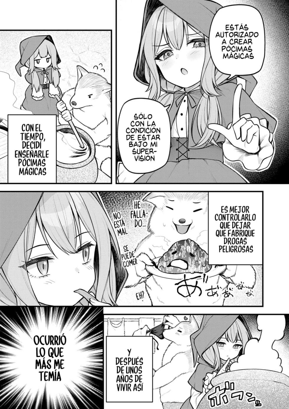 [Binsen] Akazukin to Fujimi no Ookami-san Zenpen (Towako 16) [Español] [Traducciones Jaguarlo] [Digital] - Page 9