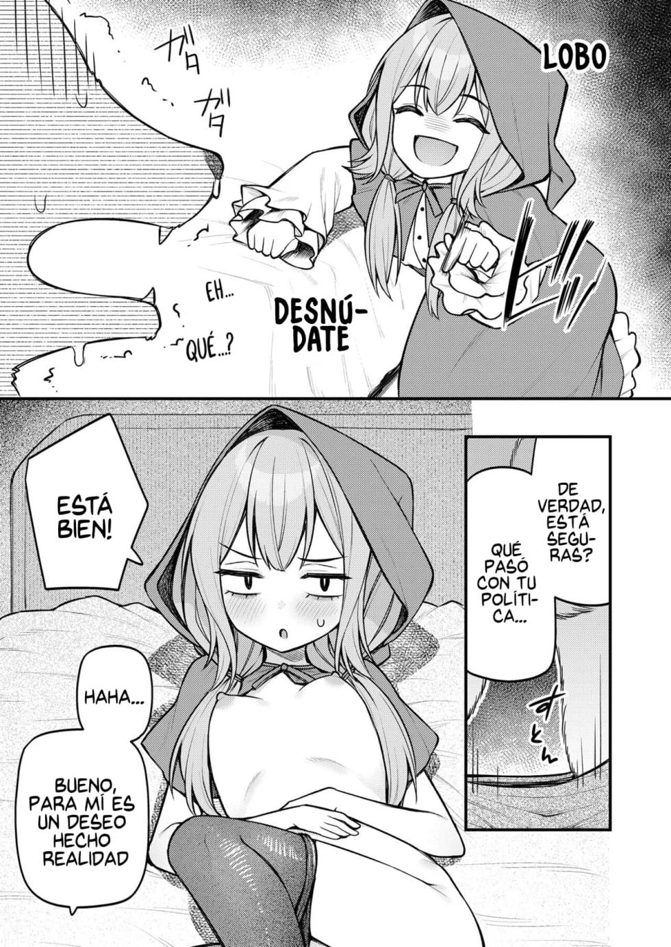 [Binsen] Akazukin to Fujimi no Ookami-san Zenpen (Towako 16) [Español] [Traducciones Jaguarlo] [Digital] - Page 11