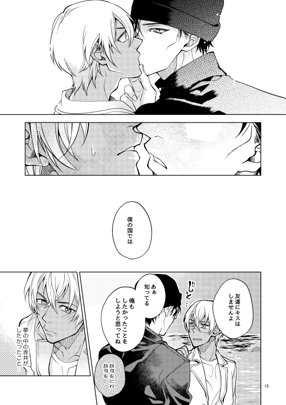 [Toriya (Toya)] Yumedeaetara boku ni yoroshiku (Detective Conan) [Digital] - Page 15