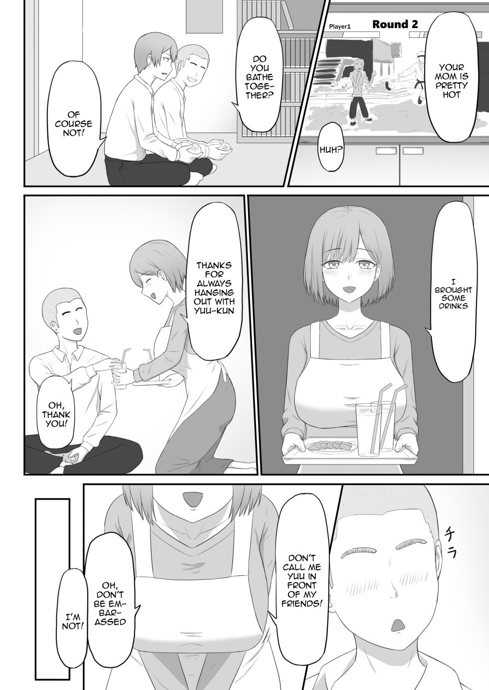 [Seiyoku Bombers] Okaa-san wa Tomodachi no SeFri [English] [Doujins.com] - Page 3