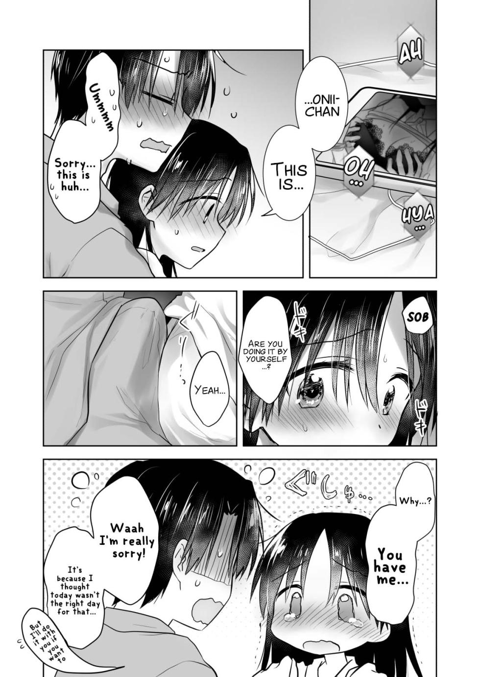 [AquaDrop (Mikami Mika)] Imouto to AV Miru [English] [xinsu] [Decensored] [Digital] - Page 8