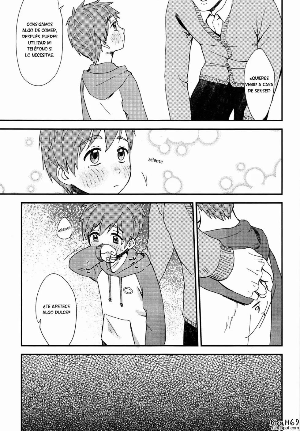 (Renai Shachuation) [Ziploc (Kugi)] Onii-chan ni Naritakunai Yamai (Free!)  [Spanish] [ Elcomerciante] - Page 10