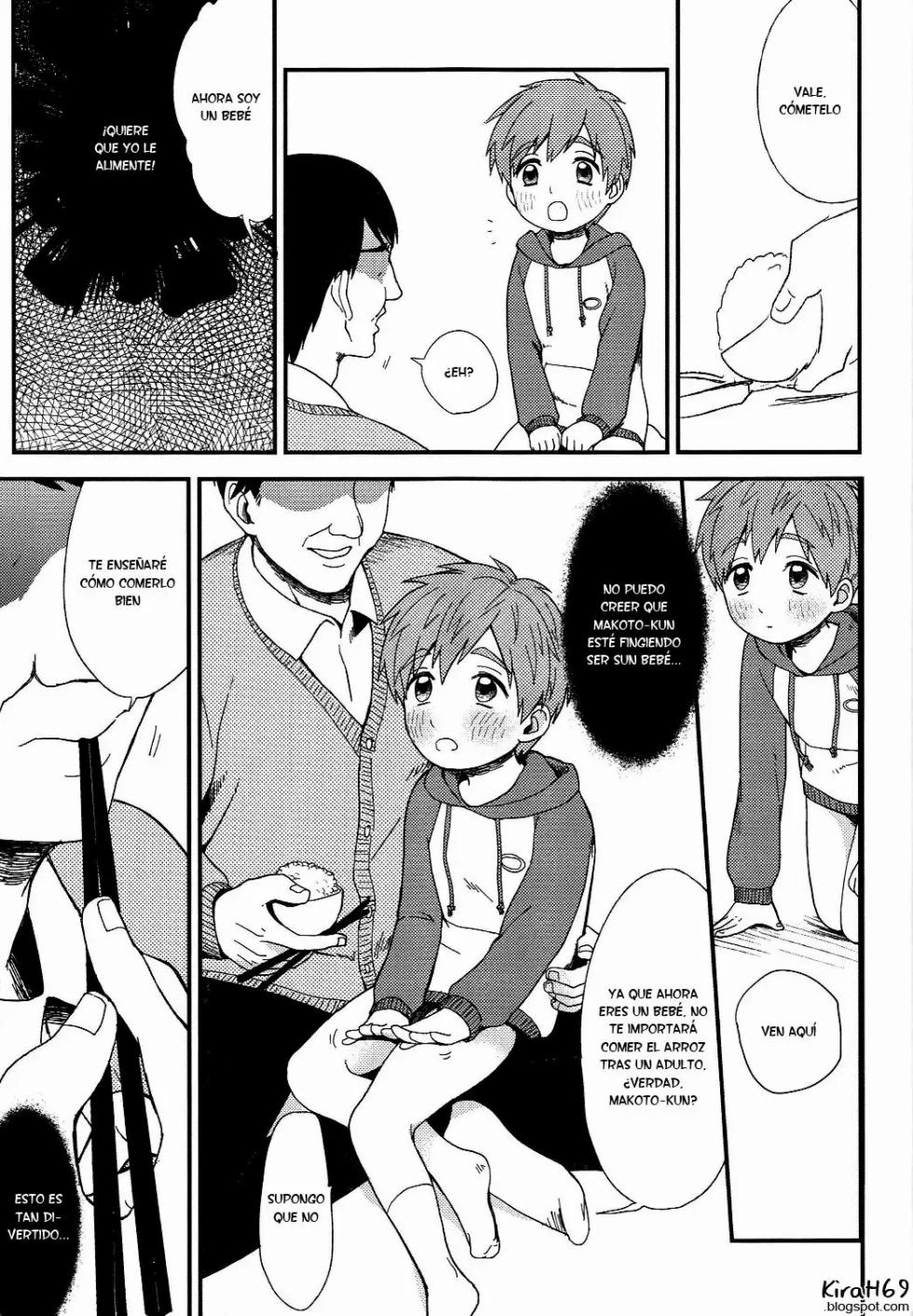 (Renai Shachuation) [Ziploc (Kugi)] Onii-chan ni Naritakunai Yamai (Free!)  [Spanish] [ Elcomerciante] - Page 20