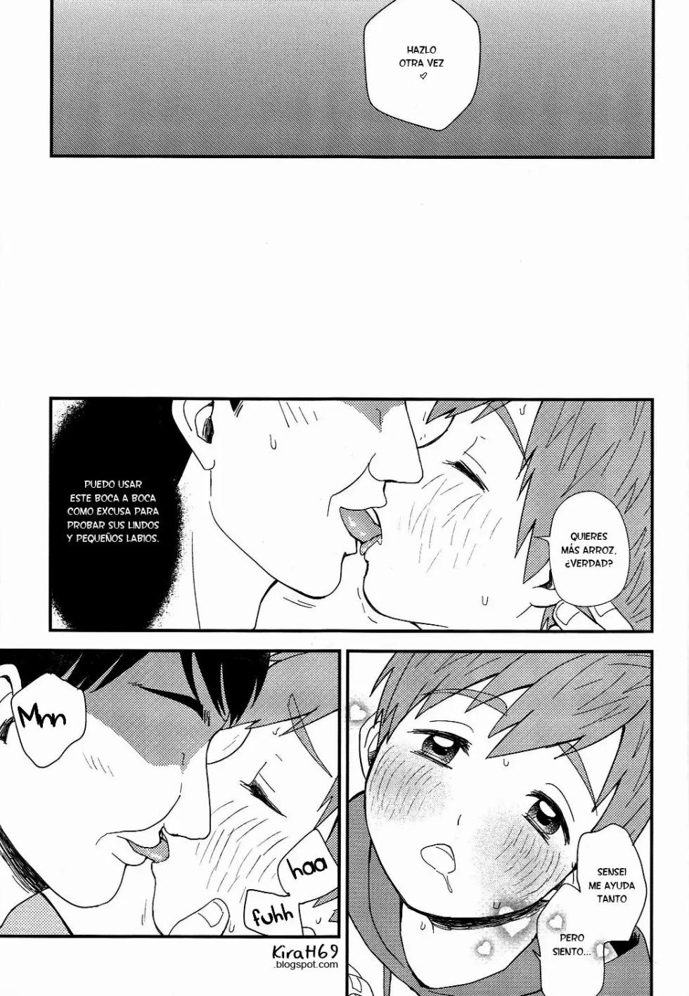 (Renai Shachuation) [Ziploc (Kugi)] Onii-chan ni Naritakunai Yamai (Free!)  [Spanish] [ Elcomerciante] - Page 22