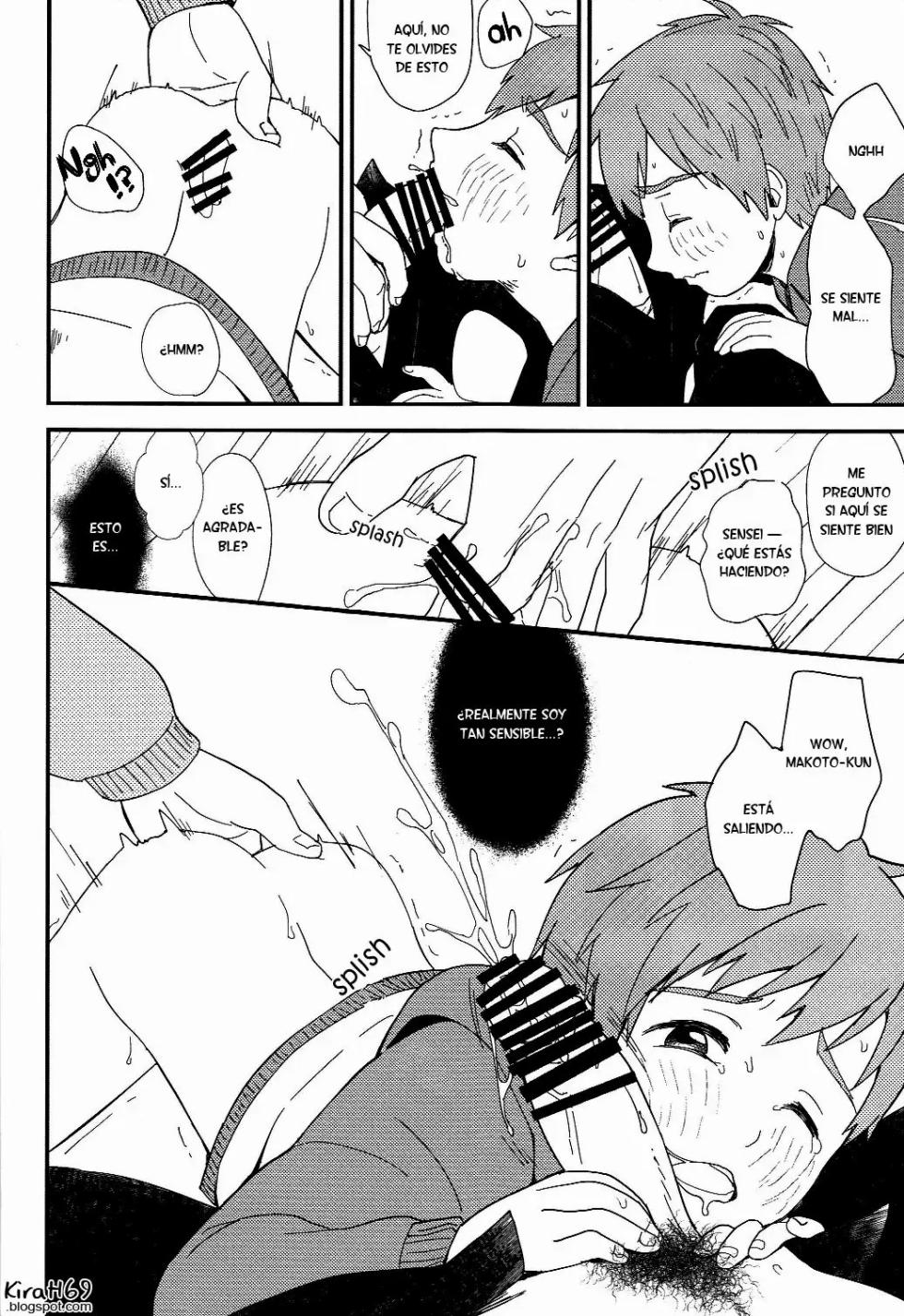 (Renai Shachuation) [Ziploc (Kugi)] Onii-chan ni Naritakunai Yamai (Free!)  [Spanish] [ Elcomerciante] - Page 25