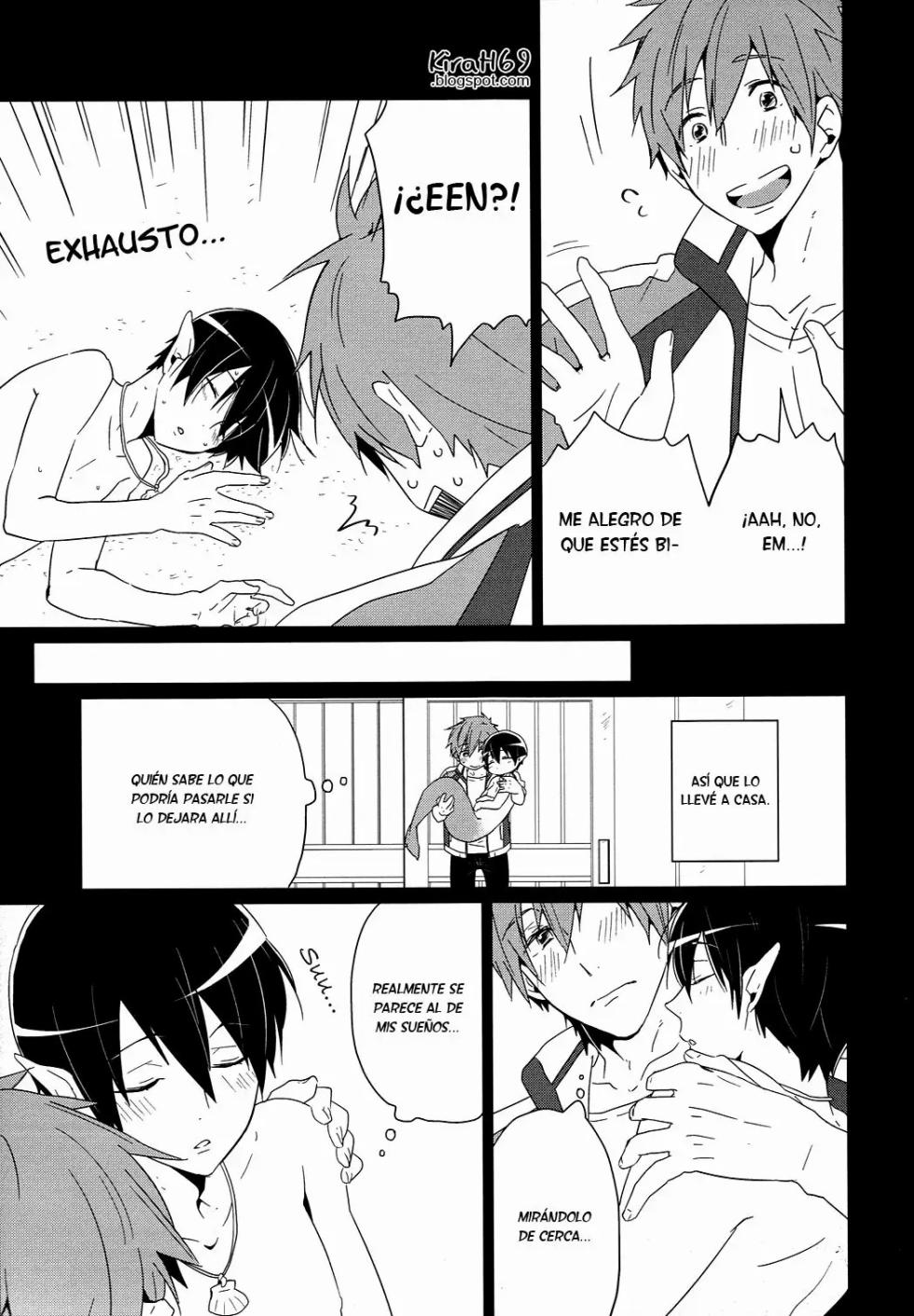 (Renai Endorphin) [KH. (Yuki)] Tadashii Ningyo no Aishikata (Free!)  [Spanish] [ Elcomerciante] - Page 10