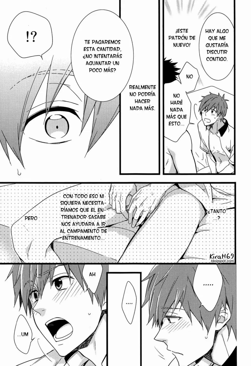 (C86) [Panda 4gou (Shima Kyousuke)] Uke Mako. (Free!)  [Spanish] [ Elcomerciante] - Page 24