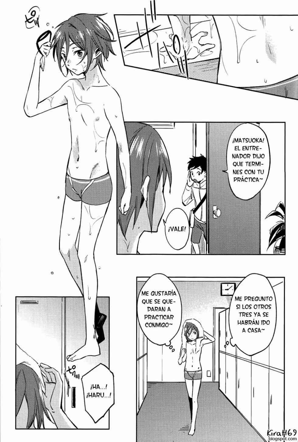 (Renai Jiyuugata! entry4) [American☆Rock (Kotarou)] Kodomo no Oasobi (Free!) [Spanish] [ Elcomerciante] - Page 5