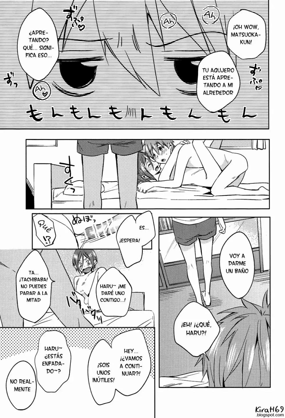 (Renai Jiyuugata! entry4) [American☆Rock (Kotarou)] Kodomo no Oasobi (Free!) [Spanish] [ Elcomerciante] - Page 27