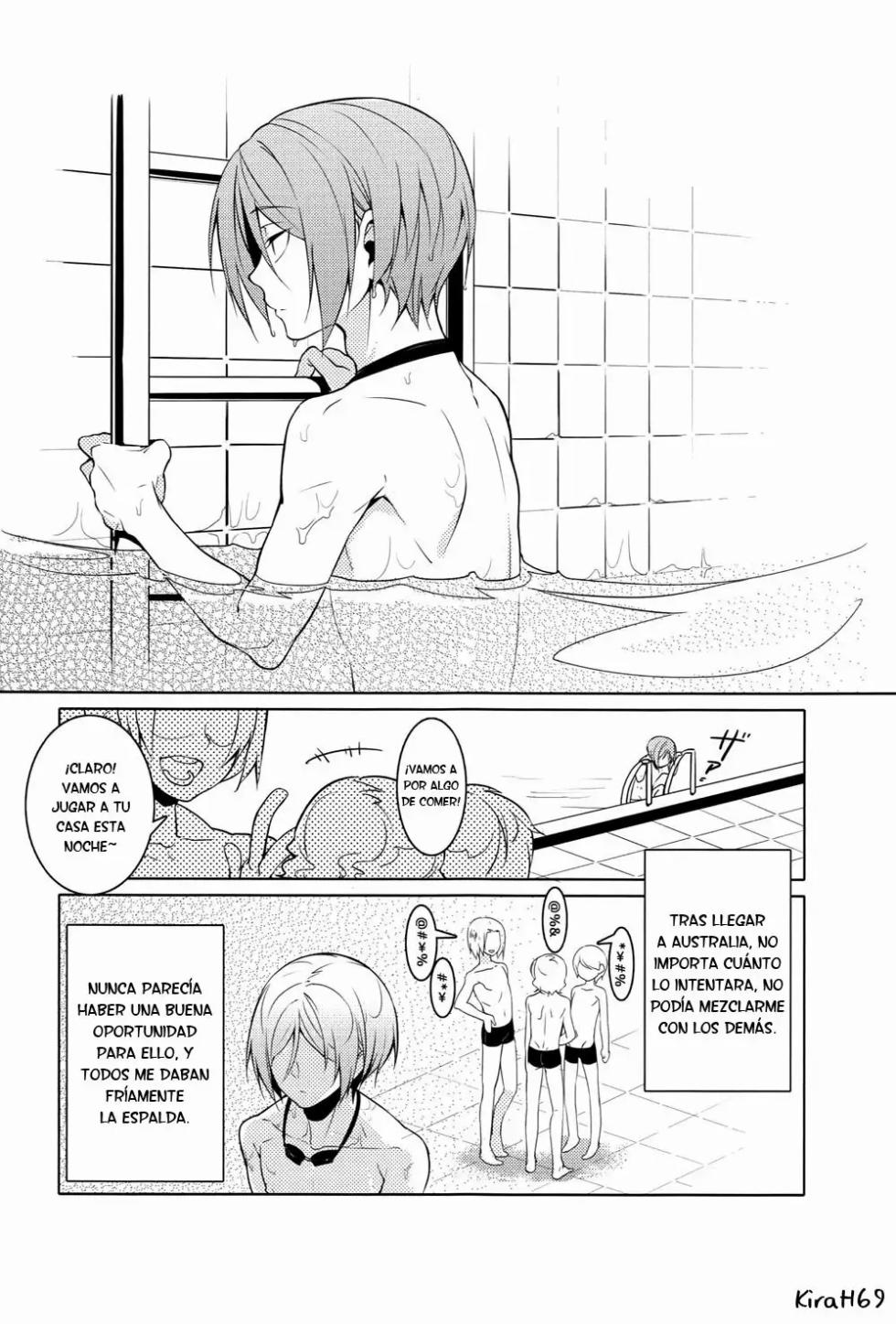 (Renai Jiyuugata! entry3)  [Candy-ya (Kusatsuki, Soul)] Rin-chan! Ganbare!! (Free!) [Spanish] [Elcomerciante] - Page 5