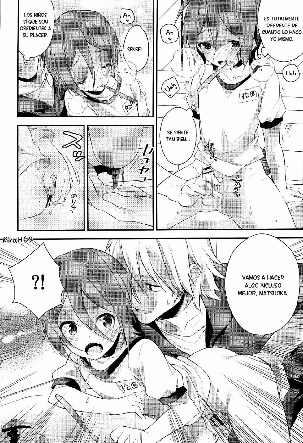 (Yarou Fes 2013 petit) [Samgyetang (Seseri)] Rin-chan o Goshigoshi Suru Hon | Brushing little Rin (Free!)  [Spanish] [ Elcomerciante] - Page 11