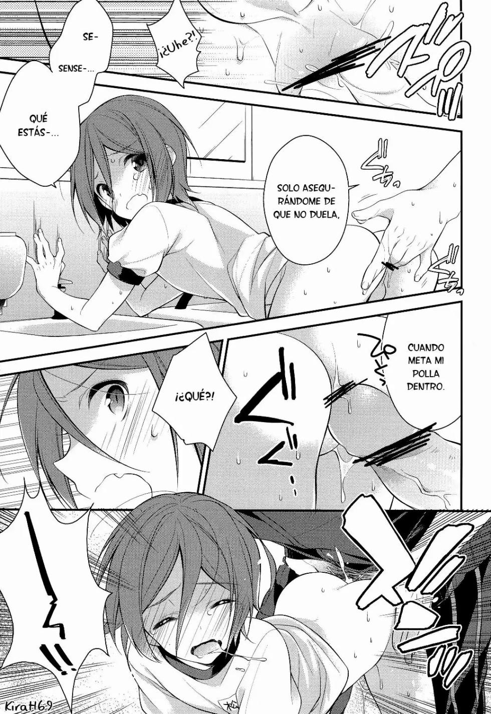 (Yarou Fes 2013 petit) [Samgyetang (Seseri)] Rin-chan o Goshigoshi Suru Hon | Brushing little Rin (Free!)  [Spanish] [ Elcomerciante] - Page 12