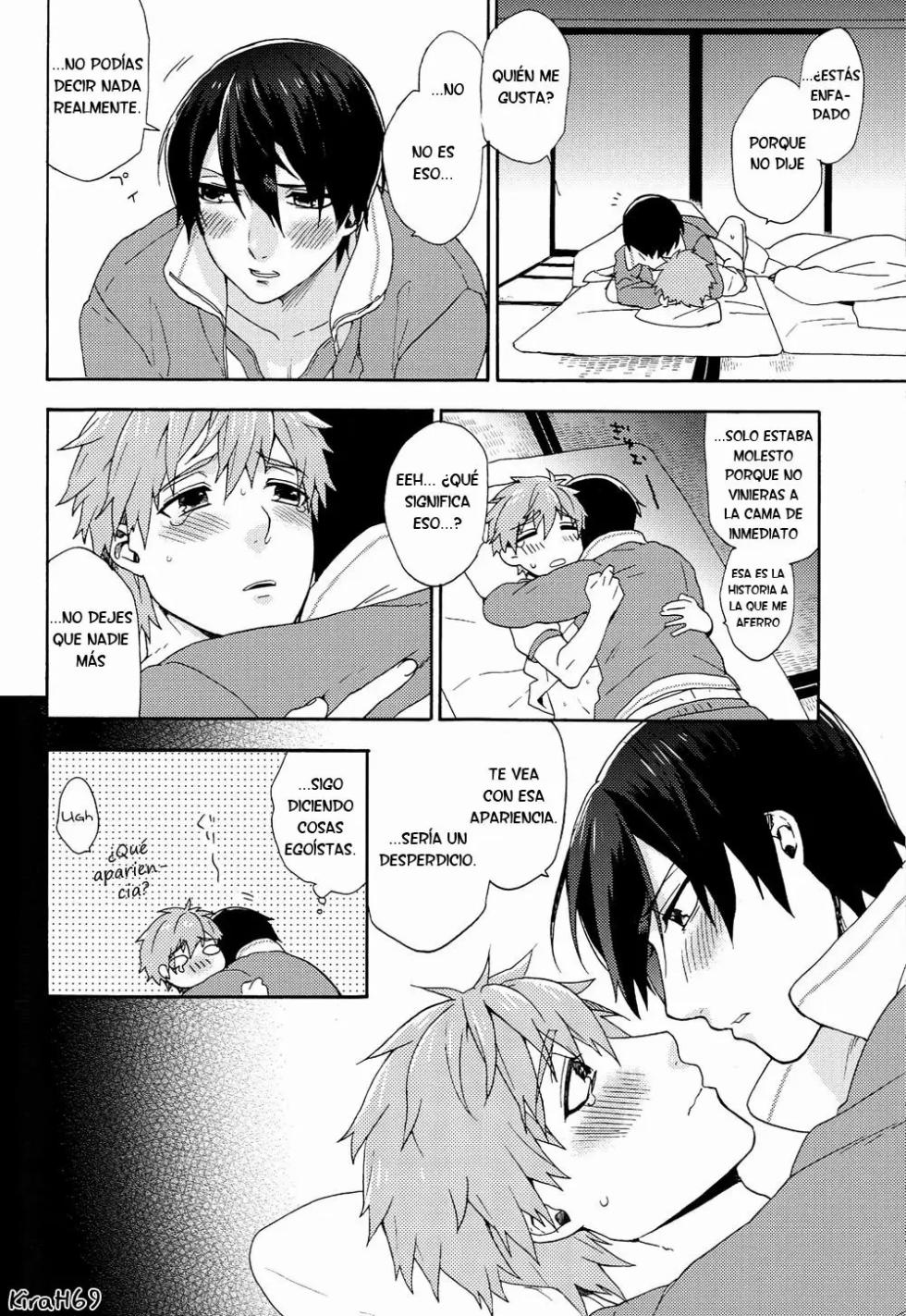 (Renai Jiyuugata! entry2) [SABASURU (Edamomo)] Kimi shika Shiranai | Only You Know (Free!)  [Spanish] [ Elcomerciante] - Page 19