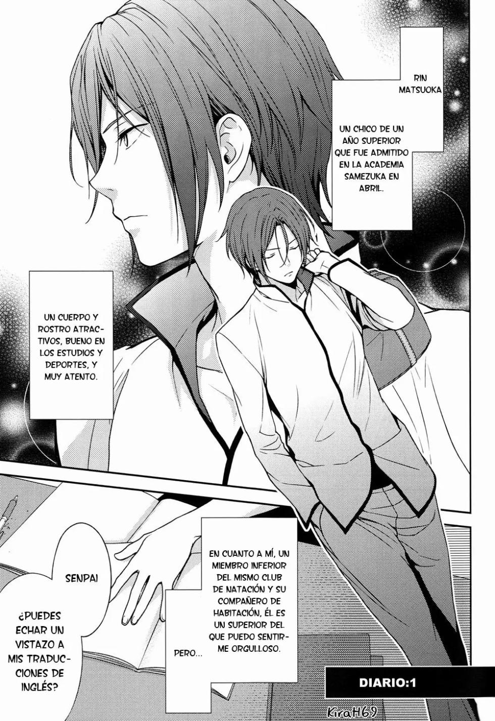 (SPARK8) [UltimatePowers (RURU)] Nitori-kun no Mousou Nikki (Free!)  [Spanish] [ Elcomerciante] - Page 4