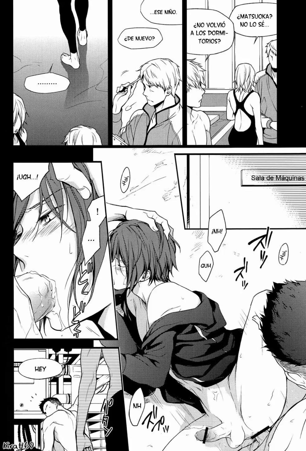 (SPARK8) [UltimatePowers (RURU)] Nitori-kun no Mousou Nikki (Free!)  [Spanish] [ Elcomerciante] - Page 9