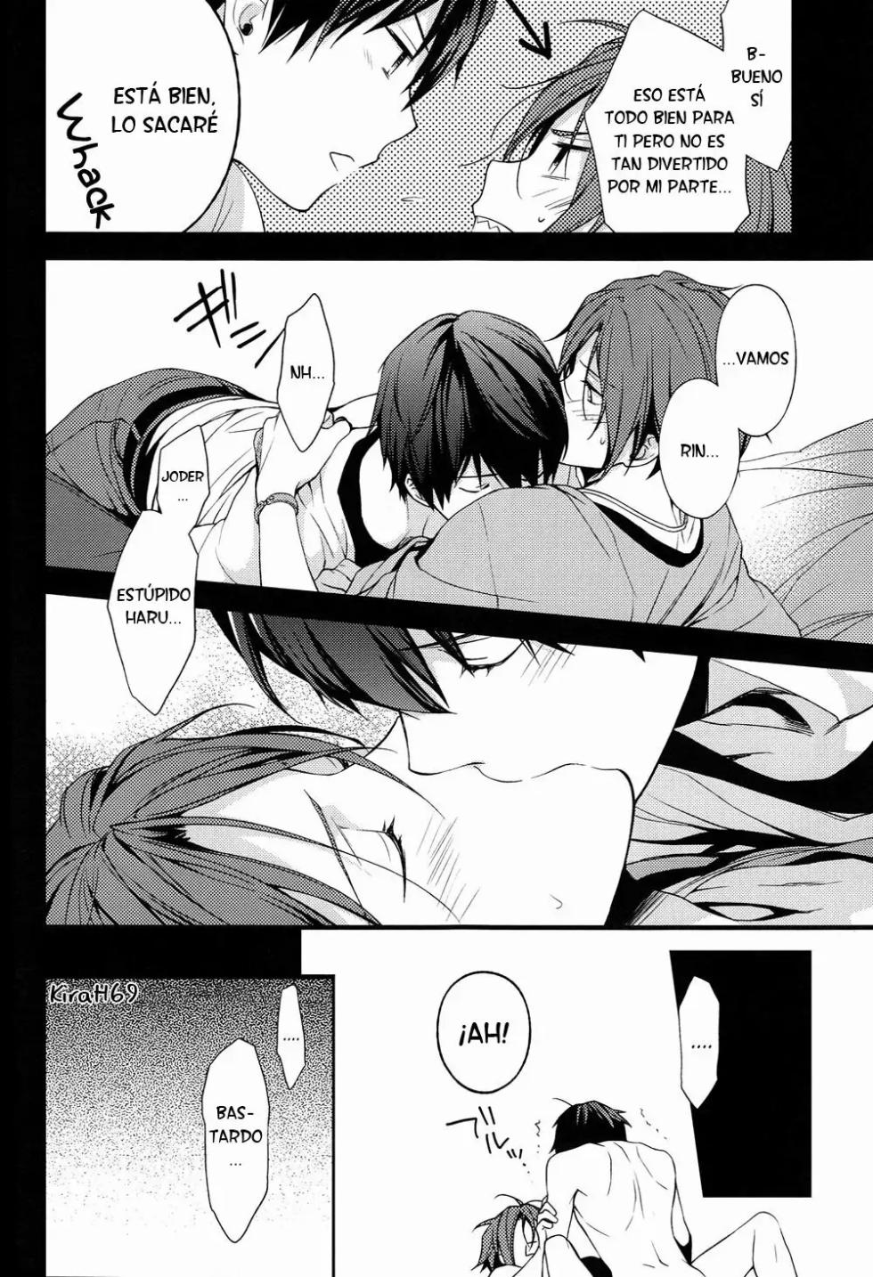 (SPARK8) [UltimatePowers (RURU)] Nitori-kun no Mousou Nikki (Free!)  [Spanish] [ Elcomerciante] - Page 21