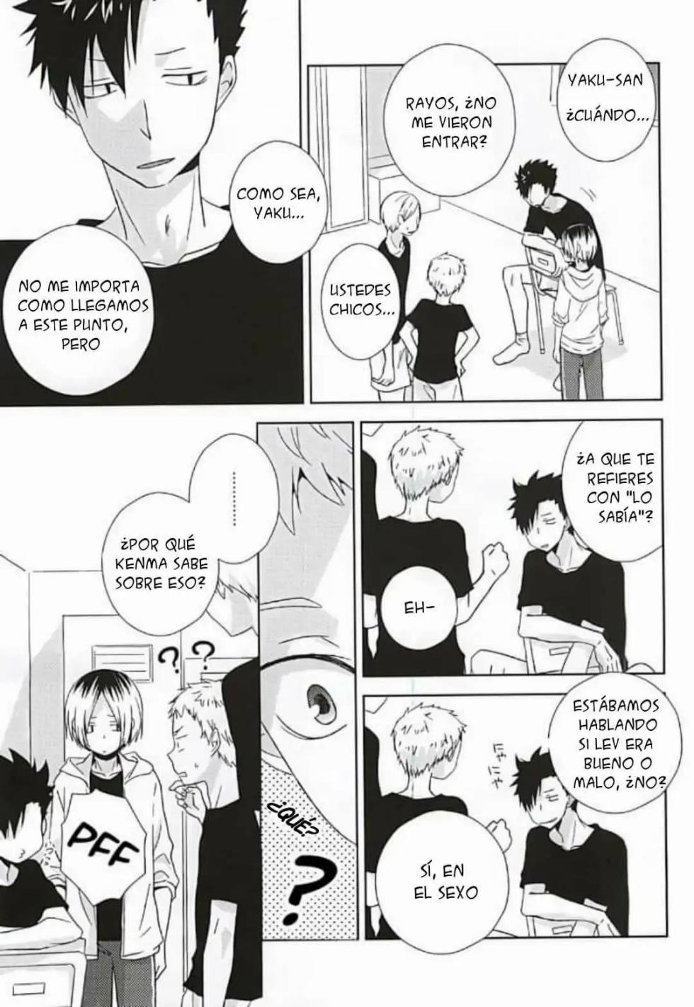 (SPARK10) [MOBRIS (Tomoharu)] HOWtoPLAY tutrial (Haikyuu!!)  [Spanish] [Doujintrad] - Page 6