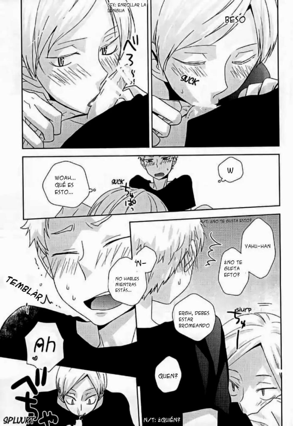 (SPARK10) [MOBRIS (Tomoharu)] HOWtoPLAY tutrial (Haikyuu!!)  [Spanish] [Doujintrad] - Page 8