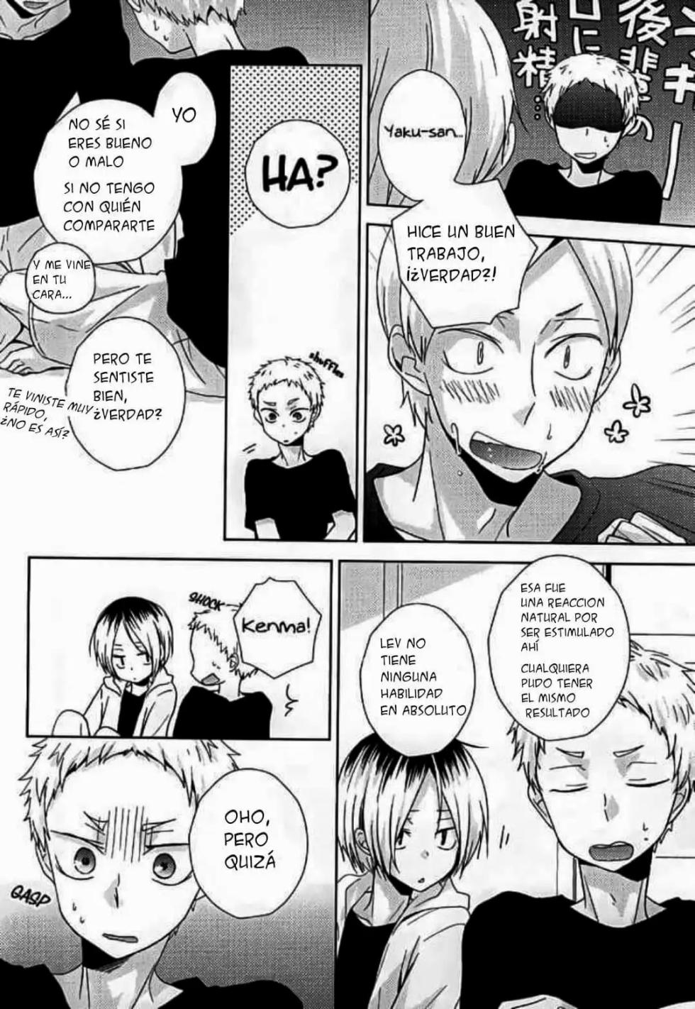 (SPARK10) [MOBRIS (Tomoharu)] HOWtoPLAY tutrial (Haikyuu!!)  [Spanish] [Doujintrad] - Page 9