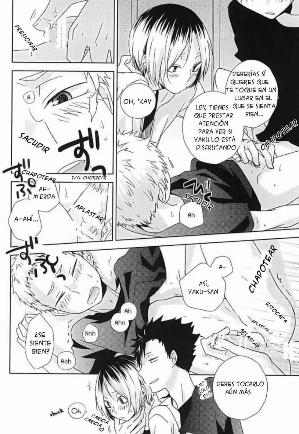 (SPARK10) [MOBRIS (Tomoharu)] HOWtoPLAY tutrial (Haikyuu!!)  [Spanish] [Doujintrad] - Page 27