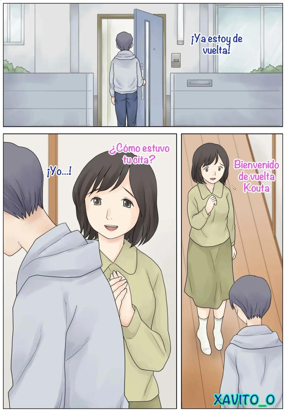 [Atori Akinao (Atori K)] Bokki fuzen no musuko o naoshitai | ¡Tratando el Problema de Impotencia de mi Hijo! [Spanish] [Xavit0_0] - Page 2