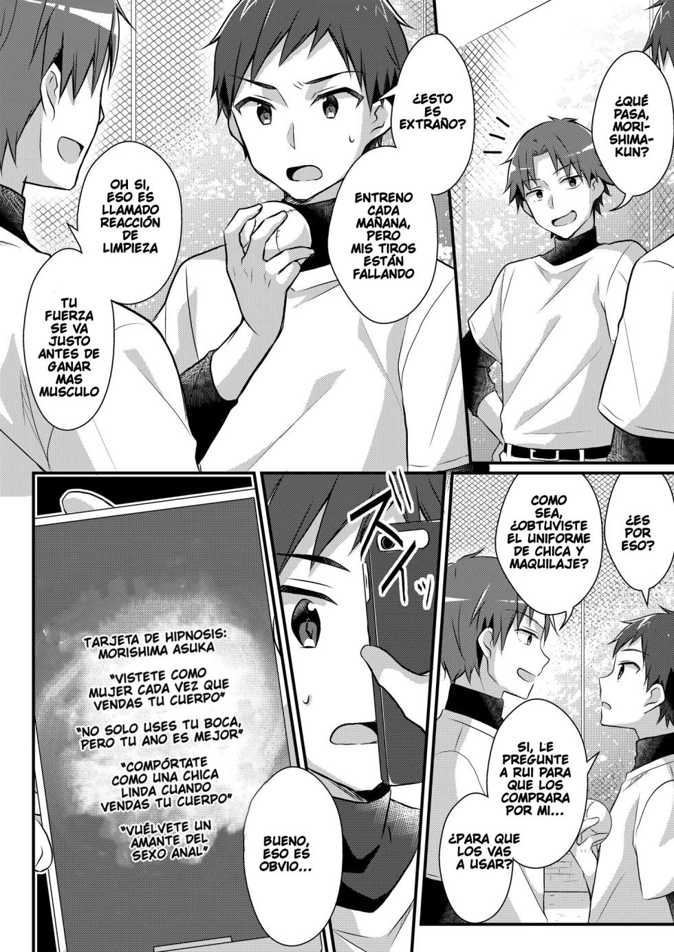 [TSF no F (nomu)] Yakyuubu no Moto Ace ♂ wa Sei Shori Pet ♀ | Former Baseball Club's Ace ♂ Is a Sexual Relief Pet ♀ (TSF no F no Hon 2020-2) [Spanish] [Tf Scan] - Page 6