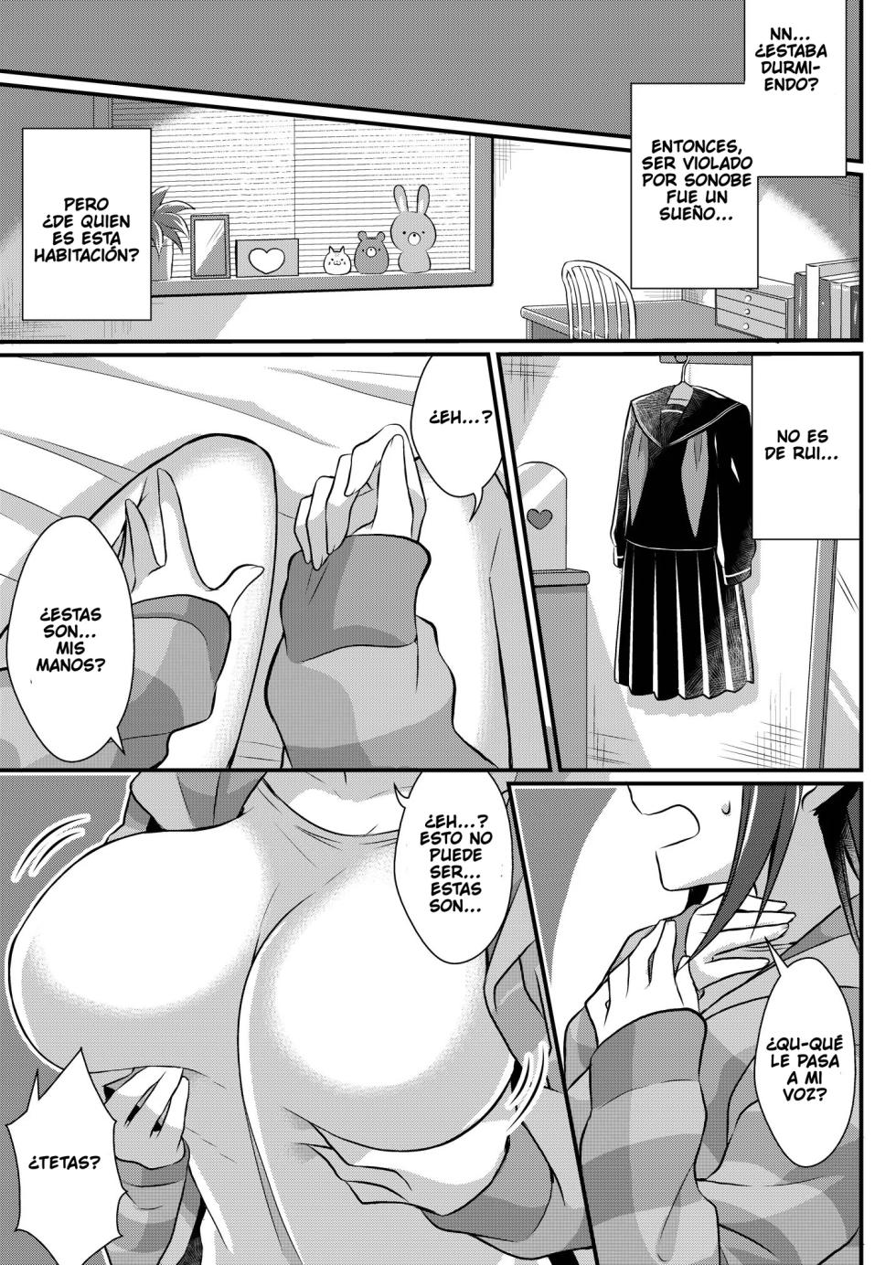 [TSF no F (nomu)] Yakyuubu no Moto Ace ♂ wa Sei Shori Pet ♀ | Former Baseball Club's Ace ♂ Is a Sexual Relief Pet ♀ (TSF no F no Hon 2020-2) [Spanish] [Tf Scan] - Page 21