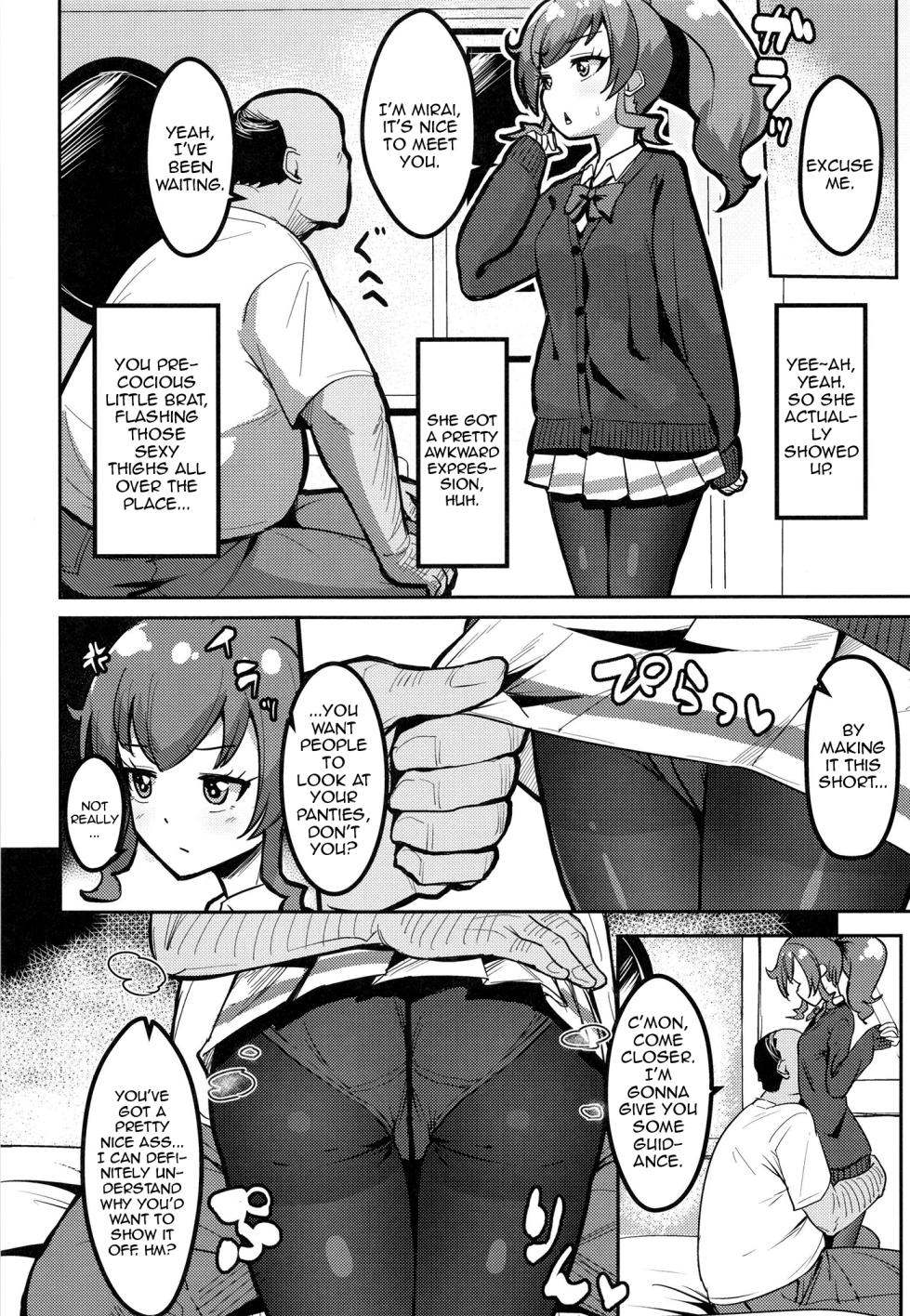 [μ-CuTe (MAG)] Peperoncino Health Kiranaka Shucchouten ~Mirai-chan Hen~ (Kiratto Pri Chan) [English] [Doujins.com] [Digital] - Page 5