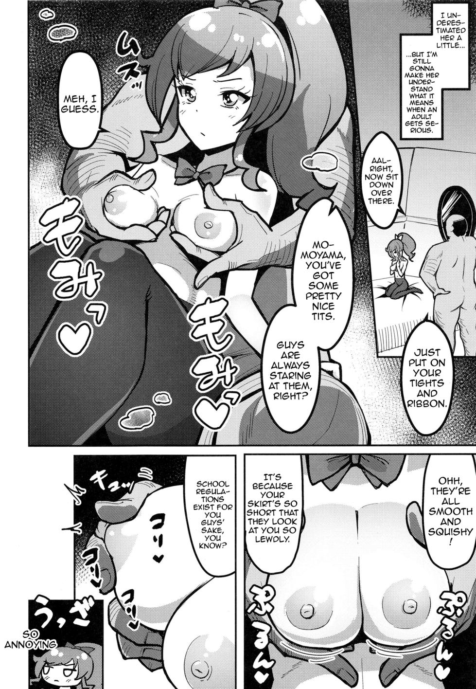 [μ-CuTe (MAG)] Peperoncino Health Kiranaka Shucchouten ~Mirai-chan Hen~ (Kiratto Pri Chan) [English] [Doujins.com] [Digital] - Page 9