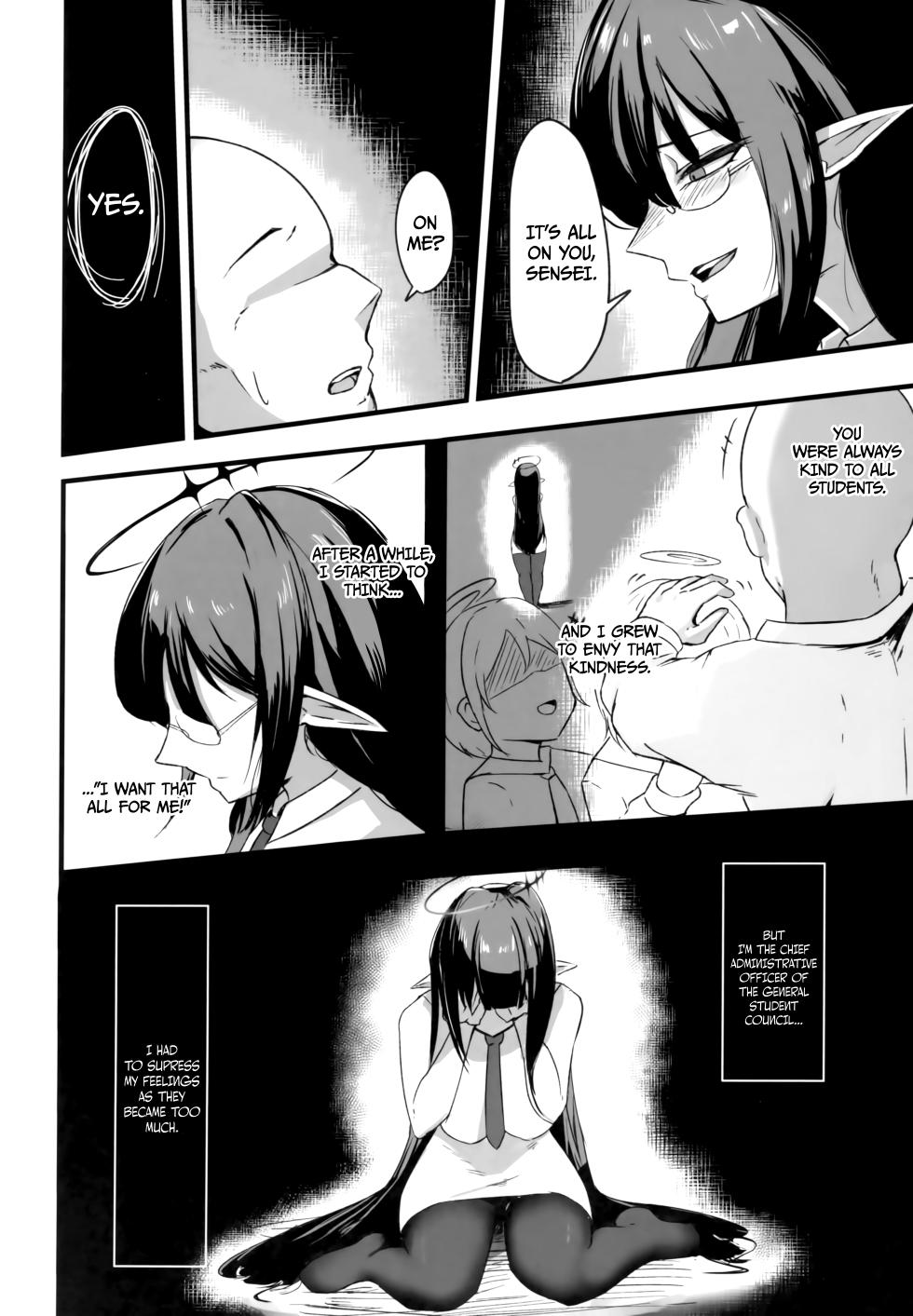 (C101) [Toei Succubus (Chamu)] Yoru no Souryoku-sen INSANE (Blue Archive) [English] [Doujins.com] - Page 3