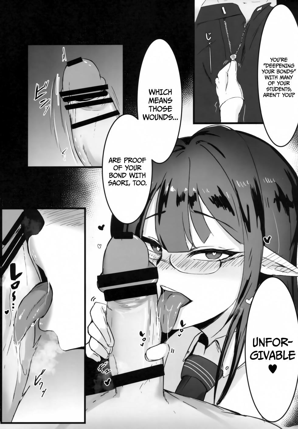 (C101) [Toei Succubus (Chamu)] Yoru no Souryoku-sen INSANE (Blue Archive) [English] [Doujins.com] - Page 6