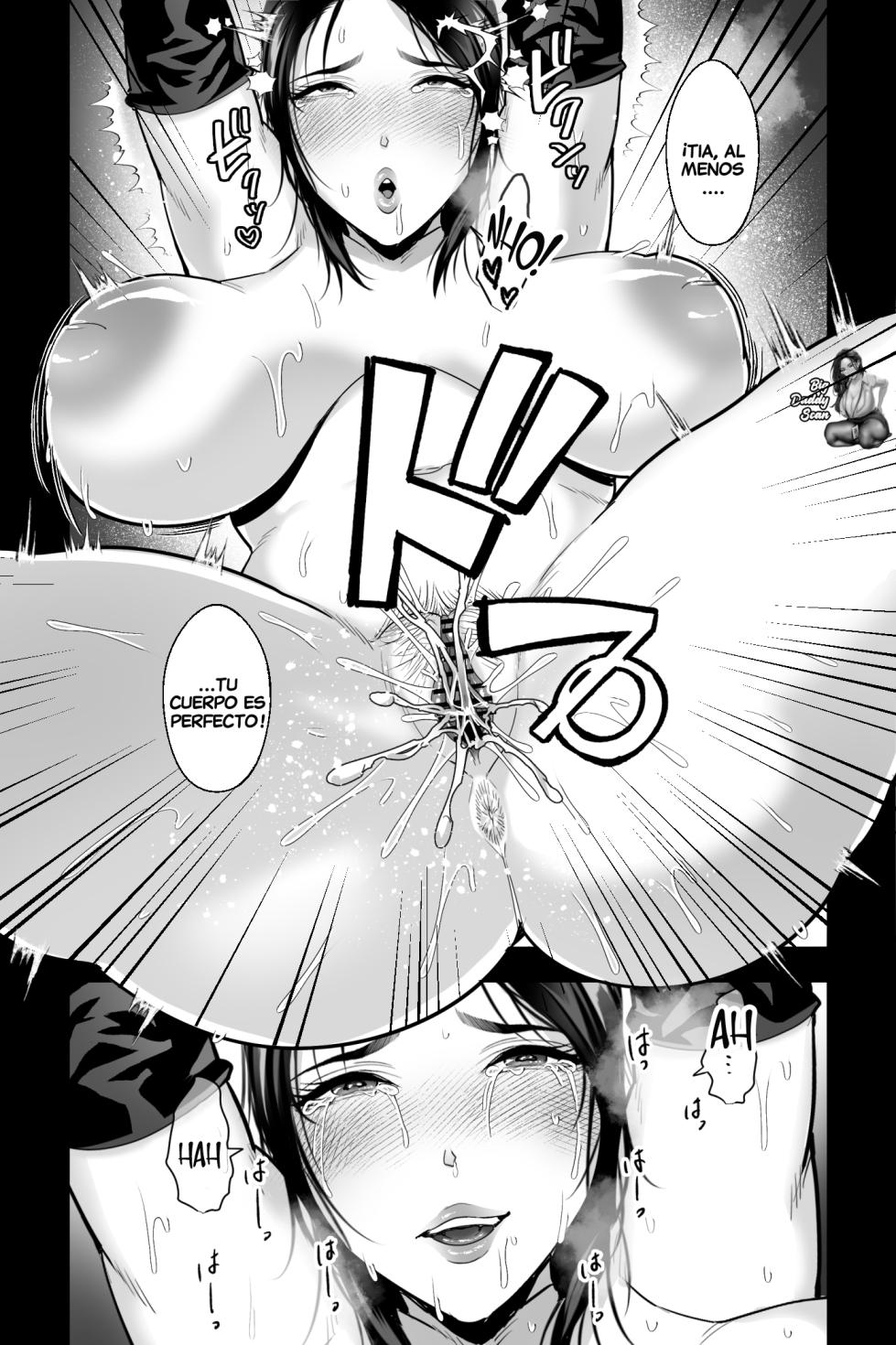 [Ginshio Honpo (Ginen)] Kyoushi no Oba wa Himitsu no Bakunyuu Ero Cos Layer ~Iinari Gyaku Bunny & Sister Cos de Keiren Soku Iki Nakadashi Netori~ | Mi Tía Profesora En Secreto Es Una Exuberante Cosplayer  [Spanish] [BigDaddy Scan] - Page 26