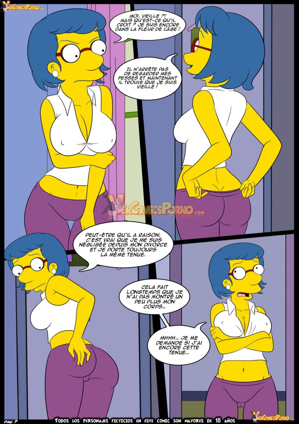 [CROC] Los Simpsons Viejas Costumbres 6 Aprendiendo con mamà (The Simpsons) [french] - Page 8