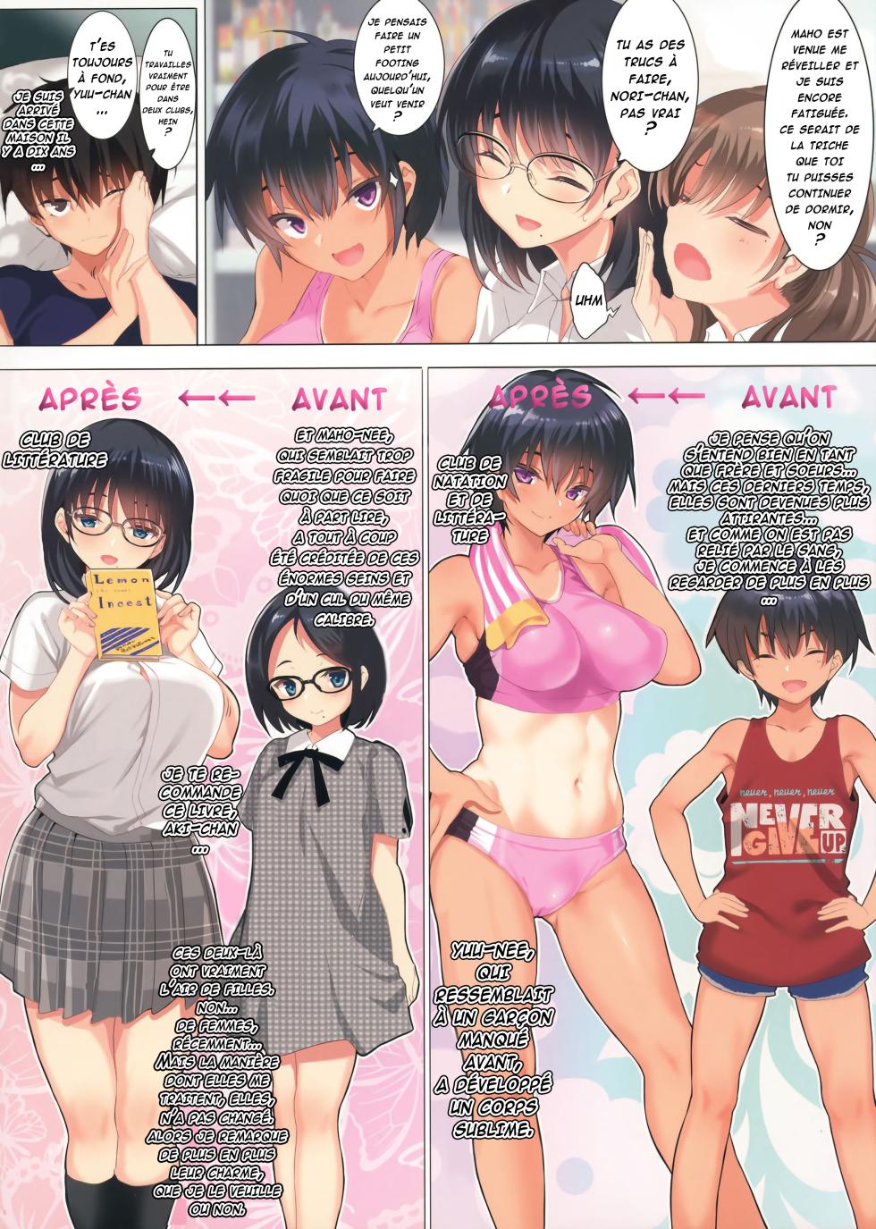 (C96) [clesta (Cle Masahiro)] CL-orc 01 Ane Zanmai - Three sisters harem [French] [O-S] [Decensored] [HENTAIERA.COM] - Page 7