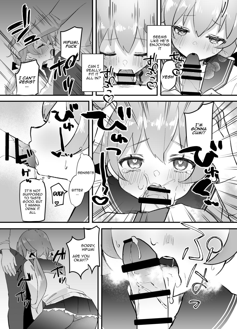 [Namekuzu (Namekuji)] 3-gatsu 24-nichi, Hifumi wa Shojo de wa Naku Narimasu. (Blue Archive) [English] [Doujins.com] [Digital] - Page 18