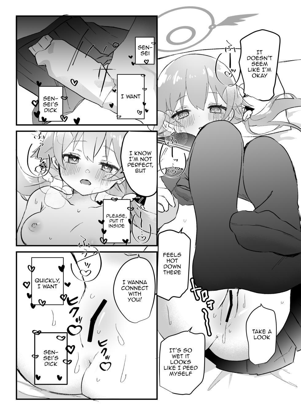 [Namekuzu (Namekuji)] 3-gatsu 24-nichi, Hifumi wa Shojo de wa Naku Narimasu. (Blue Archive) [English] [Doujins.com] [Digital] - Page 19