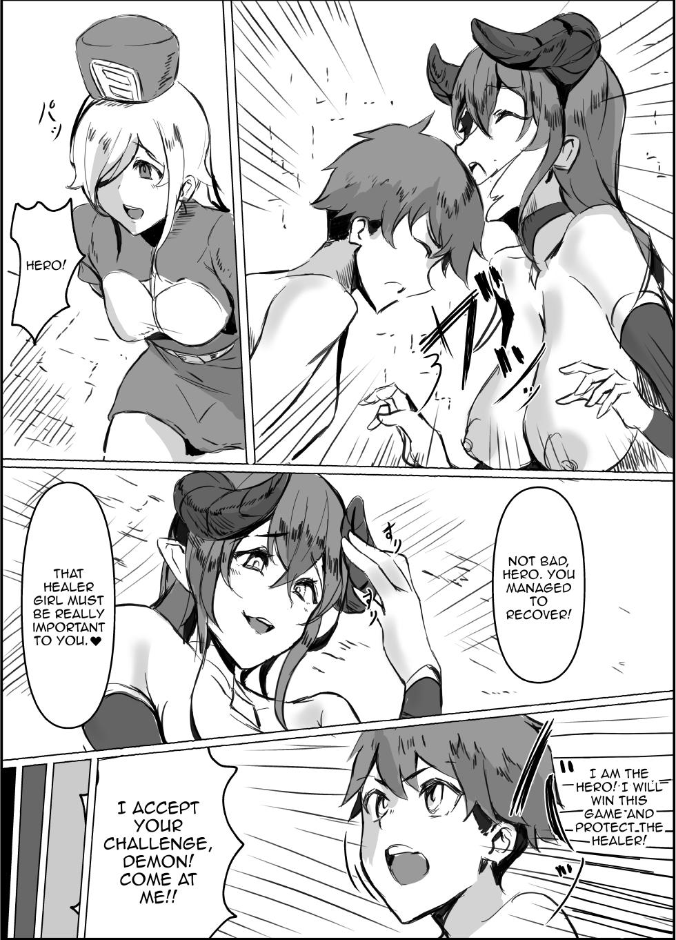 [Honyuubin (Tikubin)] Succubus Mama no Sakusei Gaman Game de Uragiri Maso Ochi Shasei Shichau Ohanashi [English] [Doujins.com] - Page 6