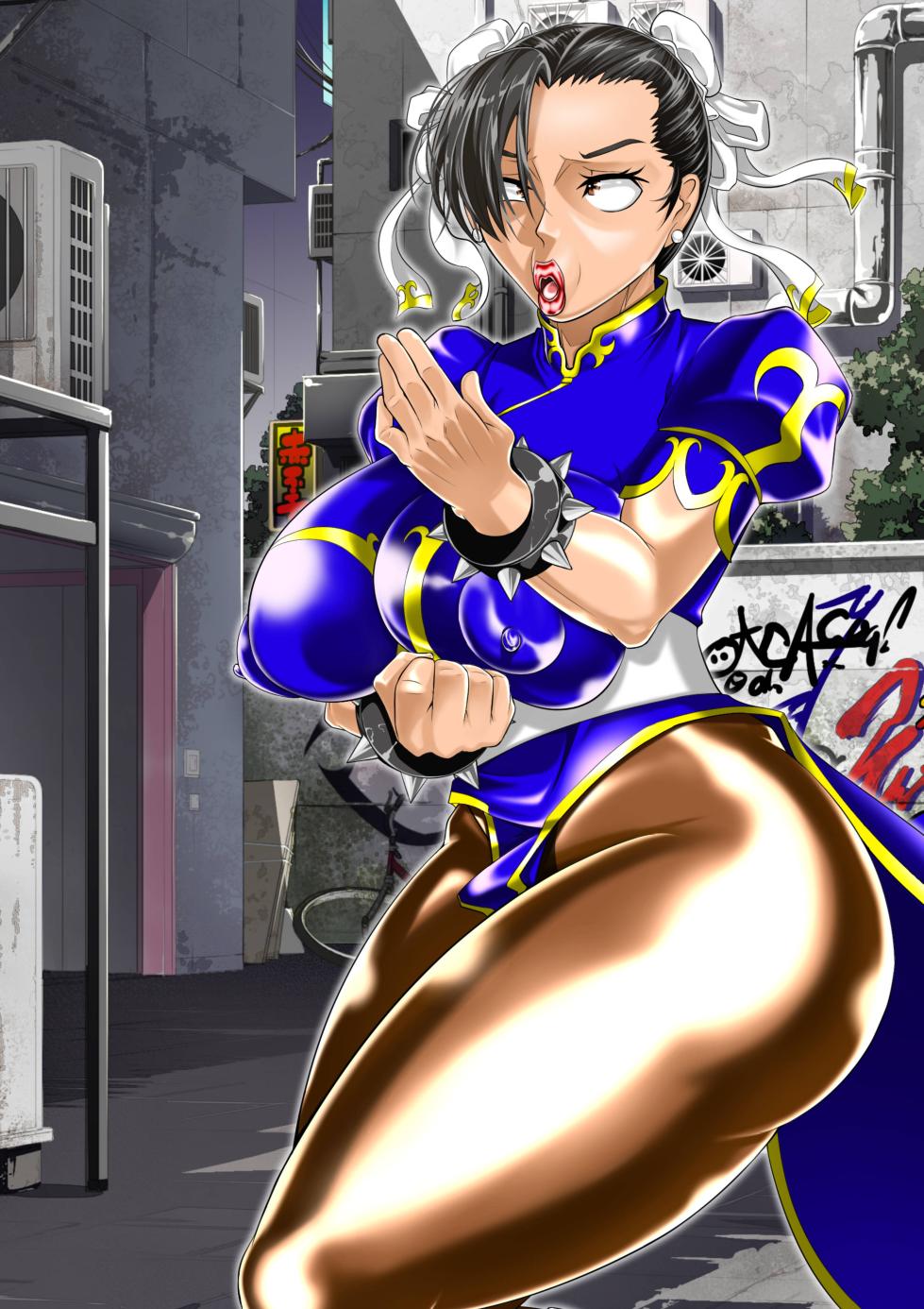 [Tenkuu no Kuusou Kanri Iinkai (Kazu)] Haiboku Monogatari Haru (Street Fighter) (Textless) - Page 9