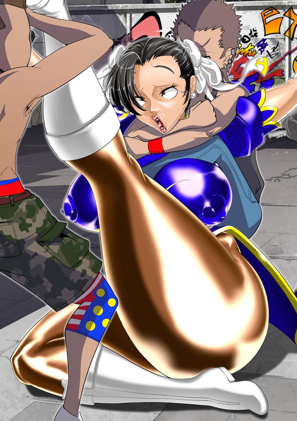[Tenkuu no Kuusou Kanri Iinkai (Kazu)] Haiboku Monogatari Haru (Street Fighter) (Textless) - Page 18