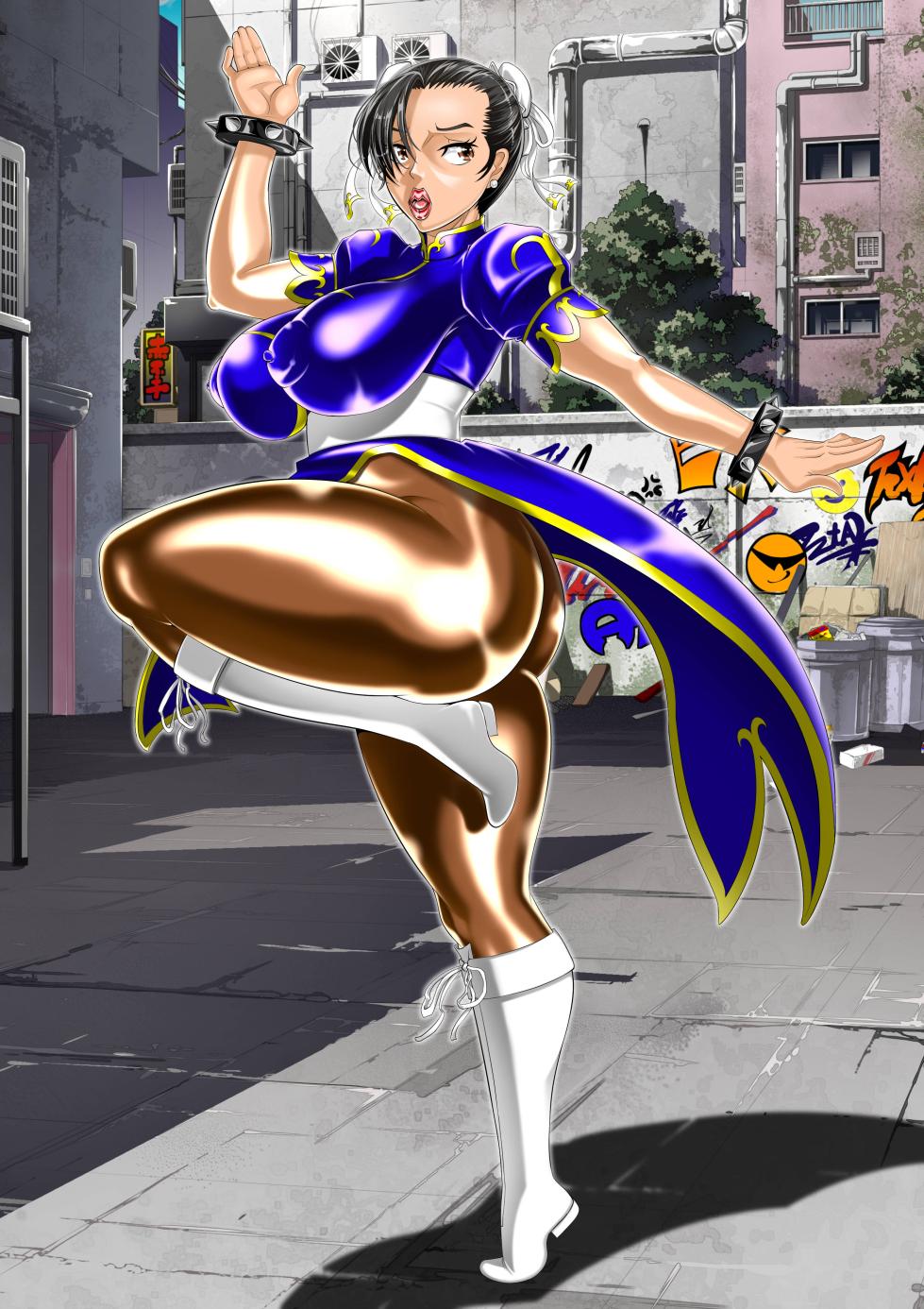 [Tenkuu no Kuusou Kanri Iinkai (Kazu)] Haiboku Monogatari Haru (Street Fighter) (Textless) - Page 26