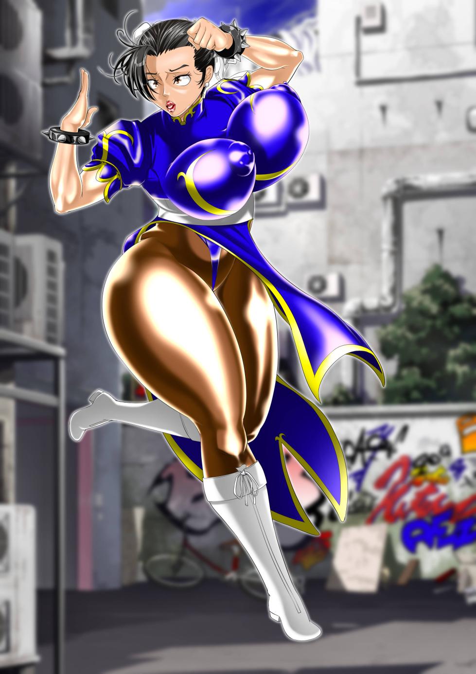 [Tenkuu no Kuusou Kanri Iinkai (Kazu)] Haiboku Monogatari Haru (Street Fighter) (Textless) - Page 30