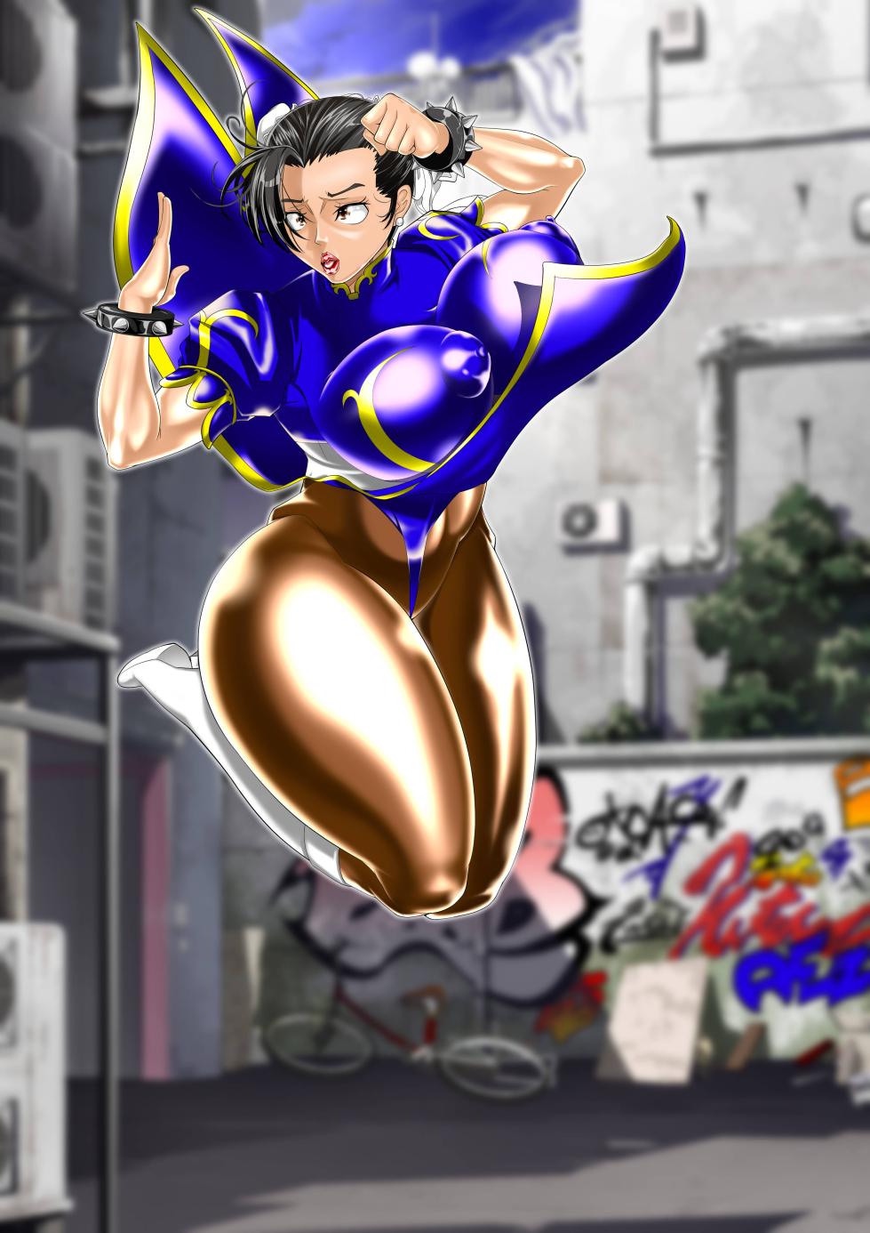 [Tenkuu no Kuusou Kanri Iinkai (Kazu)] Haiboku Monogatari Haru (Street Fighter) (Textless) - Page 32